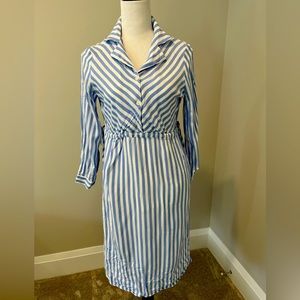 Lined maternity dress